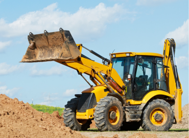 Case Loader Backhoe
